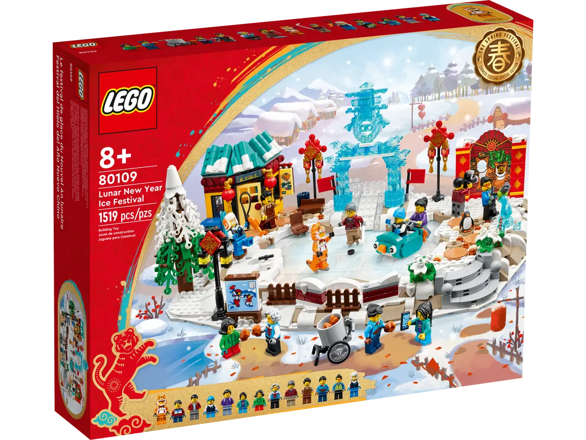 Lego de temporada: Festival de hielo del Año Nuevo Lunar - 80109