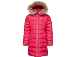 Chaqueta de invierno impermeable y cálida rosa para niña Loap Indala