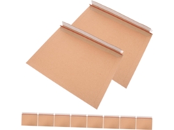 Juego De 30 Sobres Rígidos Kraft Autoadhesivos Para Invitaciones, Documentos Y Paquetes Pequeños.