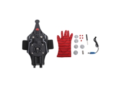 Juguete Lanzador De Guantes De Araña Con Ventosas Set De Muñeca Para Niños Rol Play Negro