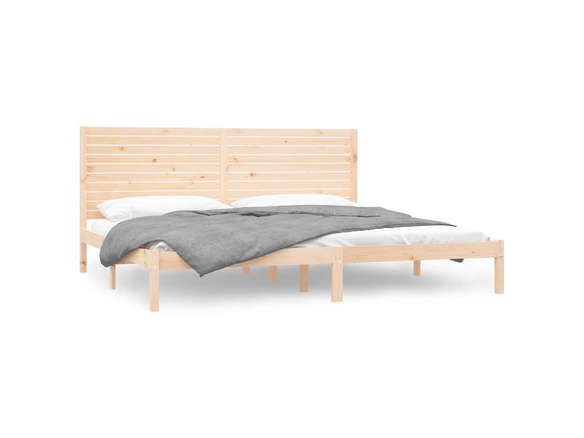 Maison Exclusive - Estructura De Cama Madera Maciza 180x200 Cm