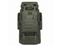 Mochila De Trekking De Alta Capacidade Para Camping Outdoor Mochila De Caminhada Camuflada Canvas