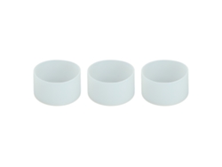 3 Fundas De Silicona Para La Base De La Taza, Resistentes A Altas Temperaturas, Antideslizantes Y Transparentes.