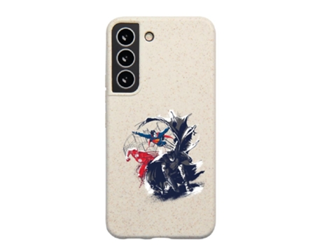 Funda Oficial Dc Comics Liga La Justicia Personajes Tierra Warner Bros Compostable para Samsung Galaxy S22 PHONECASES3D