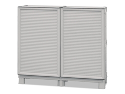 Armario Altura Completa 100x39x92cm ARTPLAST CONCERT en color Blanco