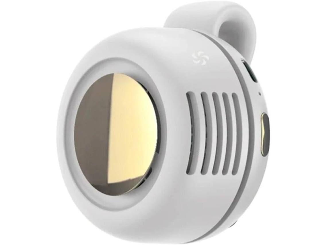 Ventilador de cuello MDUG, silencioso, recargable, USB, brisa natural.