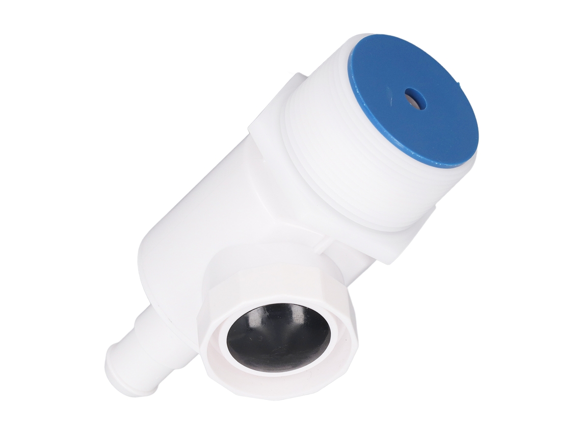 Conector de limpieza de piscinas (universal, accesorio con tuercas)