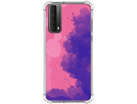 Carcasa Huawei P Smart 2021 TUMUNDOSMARTPHONE Acuarela 07 Multicolor