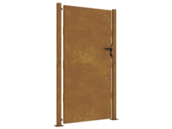 Maison Exclusive - Puerta De Jardín 100x175 Cm De Acero Corten