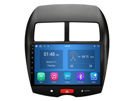 Autoradio 4GB RAM64GB ROM ROVERONE para Mitsubishi ASX 1 2010 - 2016 CarPlay Android Coche Radio Bluetooth Navegación