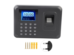 Máquina De Asistencia Con Huella Digital Y Contraseña Reloj De Tiempo Lcd 2.4 Pulgadas