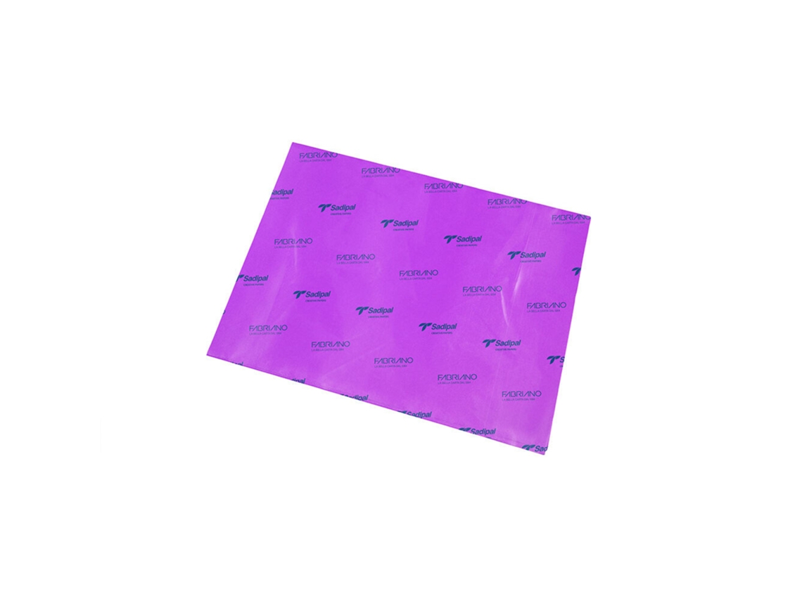 FABRIANO Papel de Seda 50 x 75 cm Violeta Pack de 26 Unidades