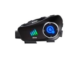 Auriculares Para Casco De Motocicleta Con Tecnología Inalámbrica 5.3, Cancelación De Ruido Dual, Ipx6, Para Compartir Música, 1000 Mah, Micr