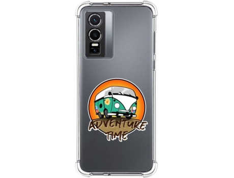 Carcasa para Vivo Y76 5G TUMUNDOSMARTPHONE Dibujos Antigolpes Adventure Time Multicolor