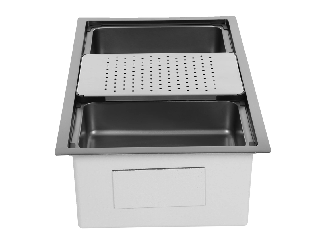 Fregadero de cocina de acero inoxidable con reducción de ruido OEM