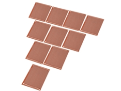 Juego De 10 Placas De Circuito Impreso Universales Para Prototipos Diy, 7x9 Cm, Una Sola Cara.