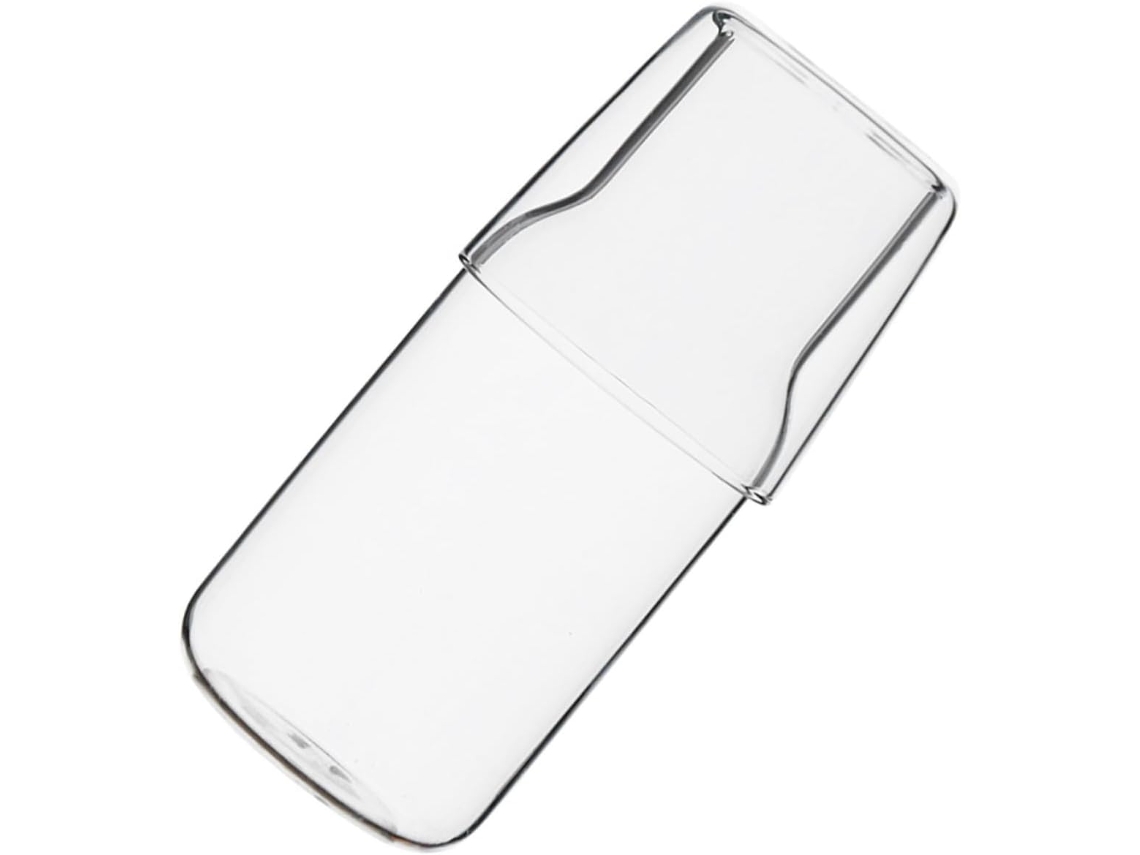 Jarra de vidrio multifuncional de 1 litro para zumo, agua y leche.
