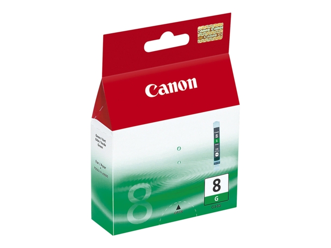 Cartucho de tinta Original CANON CLI-8G Verde 0627B001 para PIXMA Pro9000, Pro9000 Mark II