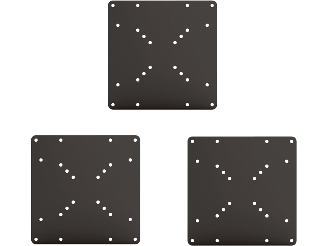 3 Placas Adaptadoras Para Soportes De Tv, Convierte Modelos De 75x75 Y