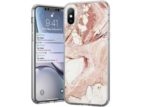 Carcasa iPhone 12 Mini LMOBILE Rosa