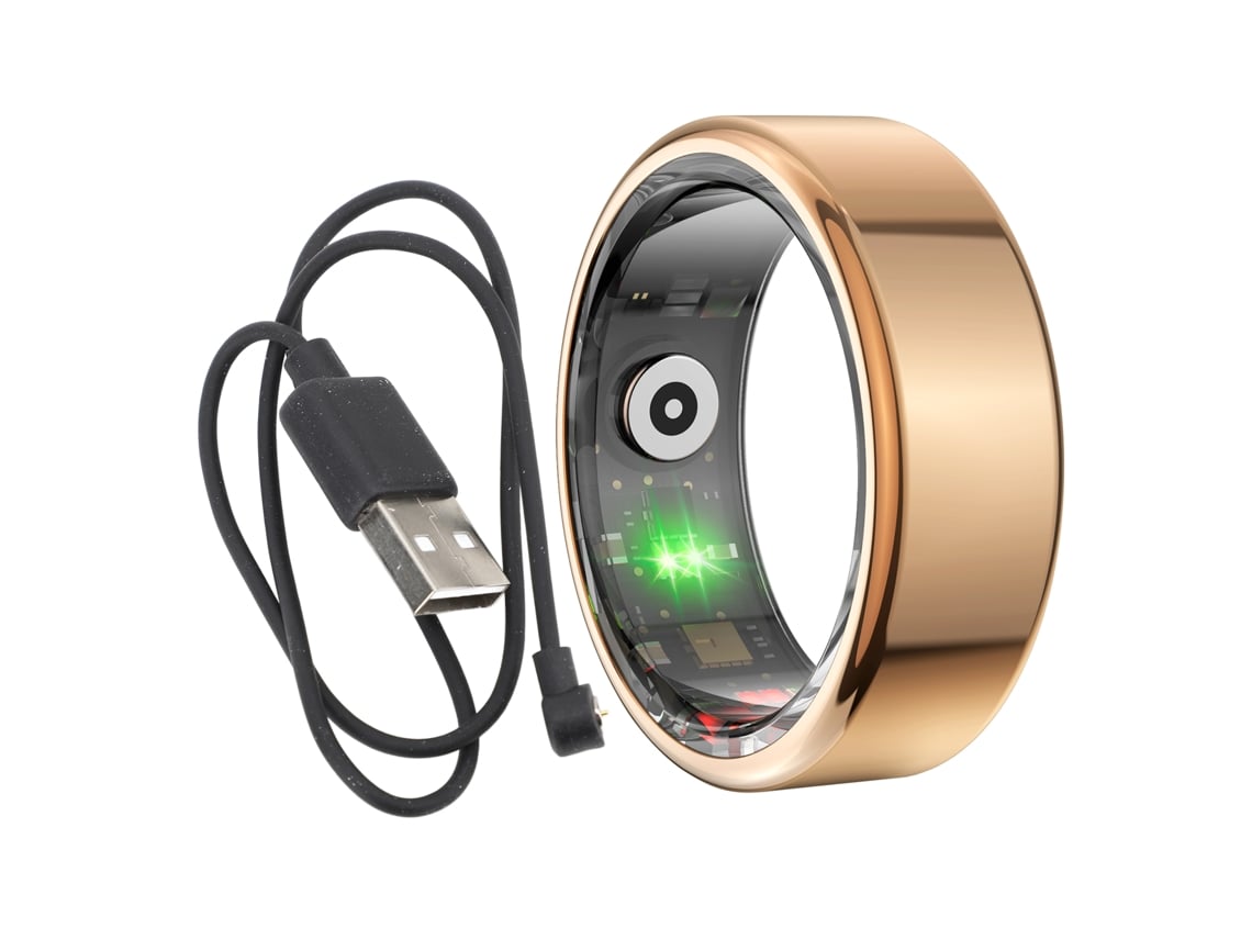 Anillo Inteligente Bluetooth 5.1 Con Monitorización Del Sueño, Control Remoto De La Cámara Y Múltiples Modos De Ejercicio.