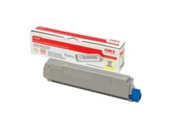 Cartucho de Tóner OKI  43487709 Amarillo  para C8600cdtn, 8600dn, 8600n, 8800cdtn, 8800dn, 8800n