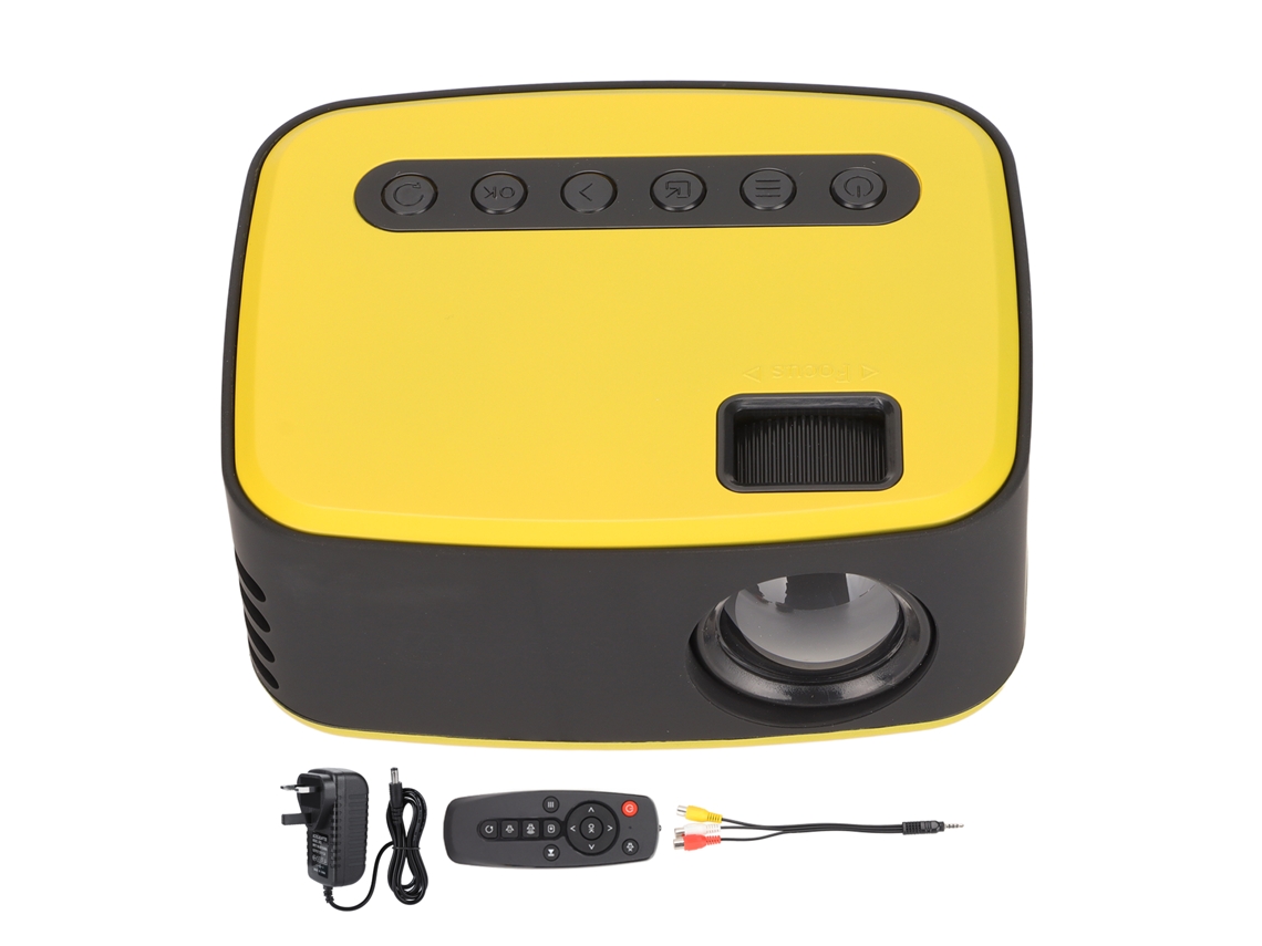 Mini Proyector Portátil 1080p Con Usb Para Películas Y Vídeos Full Hd