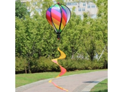 Decoración De Globo Aerostático Con 6 Paneles Arcoíris Para Jardín Y Patio.