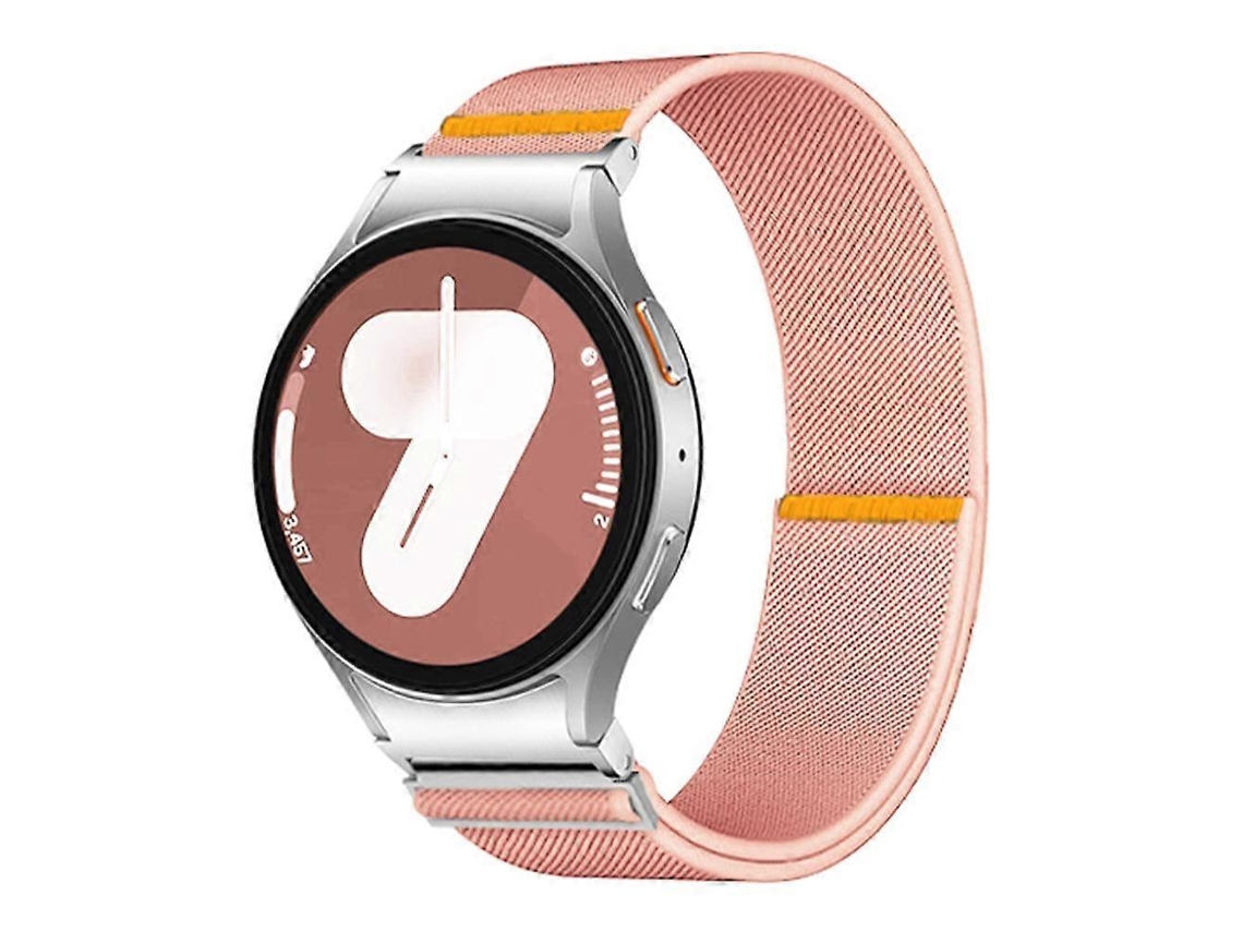 Pulsera elástica de nailon ajustable con una sola presilla para Samsung Galaxy Watch Fe / 7 / 6 / 5 / 4