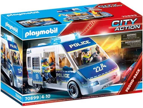 PLAYMOBIL PLAYMOBIL City Action: Coche de Policía (Edad Mínima: 4)
