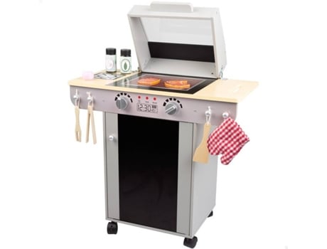 Cocina de Jugar TEAMSON KIDS Barbacoa de Madera