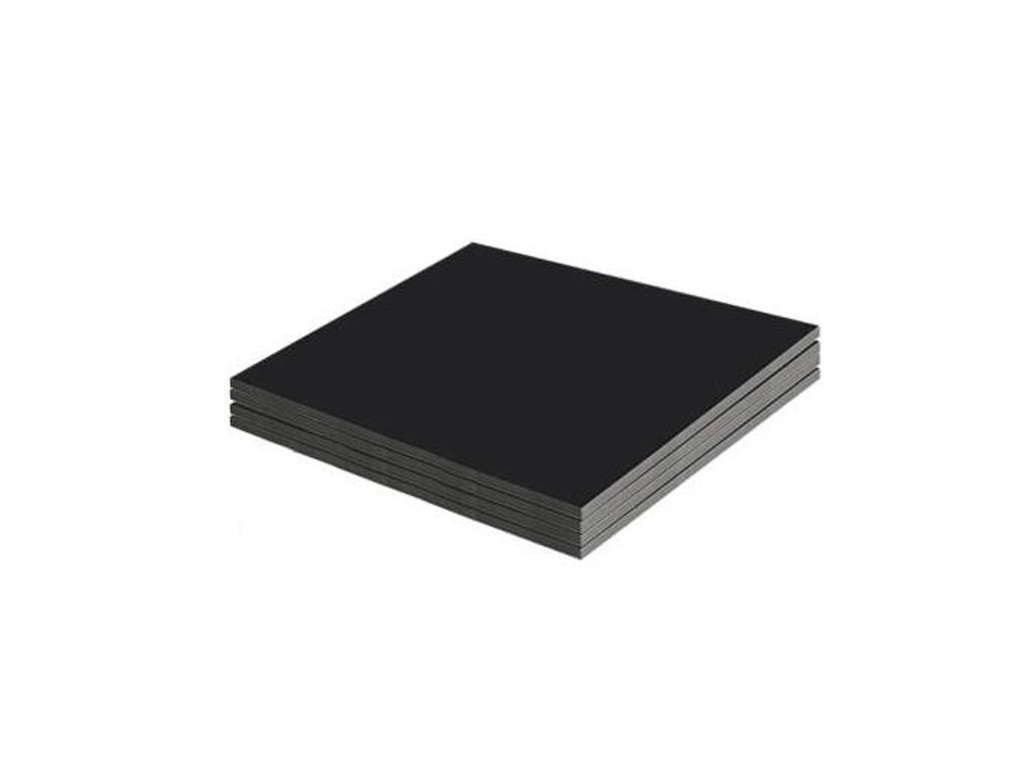 Cartão Kapaline Liderpapel Preto Dupla Face Din A4 Espessura 5 Mm