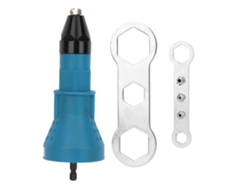 Adaptador De Taladro Inalámbrico A Remachadora Para Herramientas De Carpintería - Azul