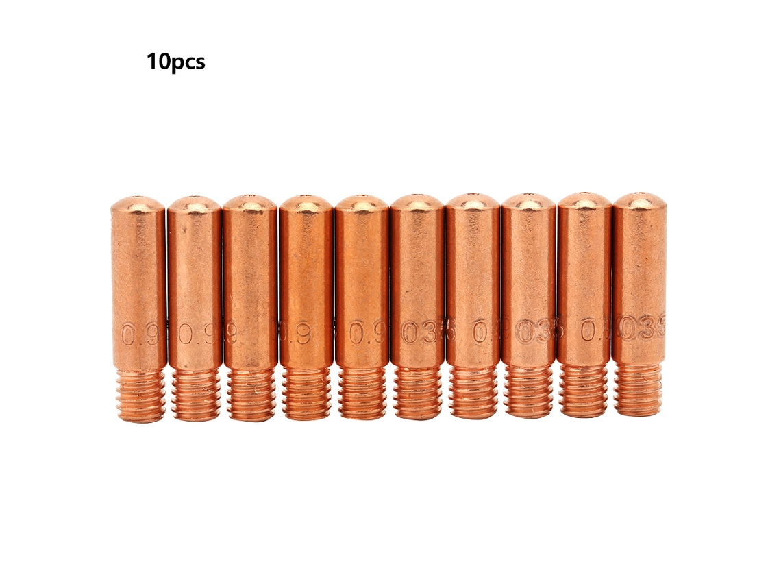 10 Puntas De Contacto Para Pistola De Soldadura Mig 1135 Para Tweco Mini 1 Y 100l