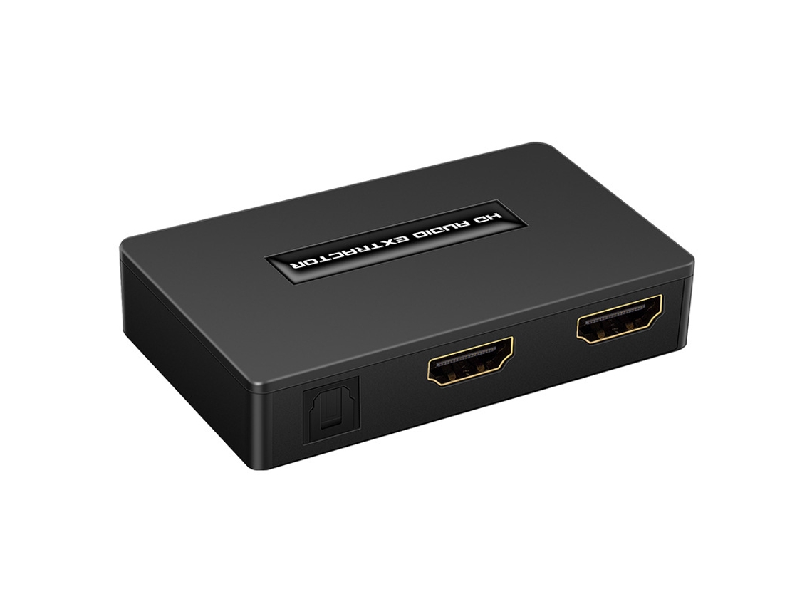Divisor de audio óptico HDMI 4K 5.1 con extractor de sonido de 3,5 mm CHARM
