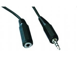 Cable Audio GEMBIRD (Jack 3.5 mm - 2 m - Negro)