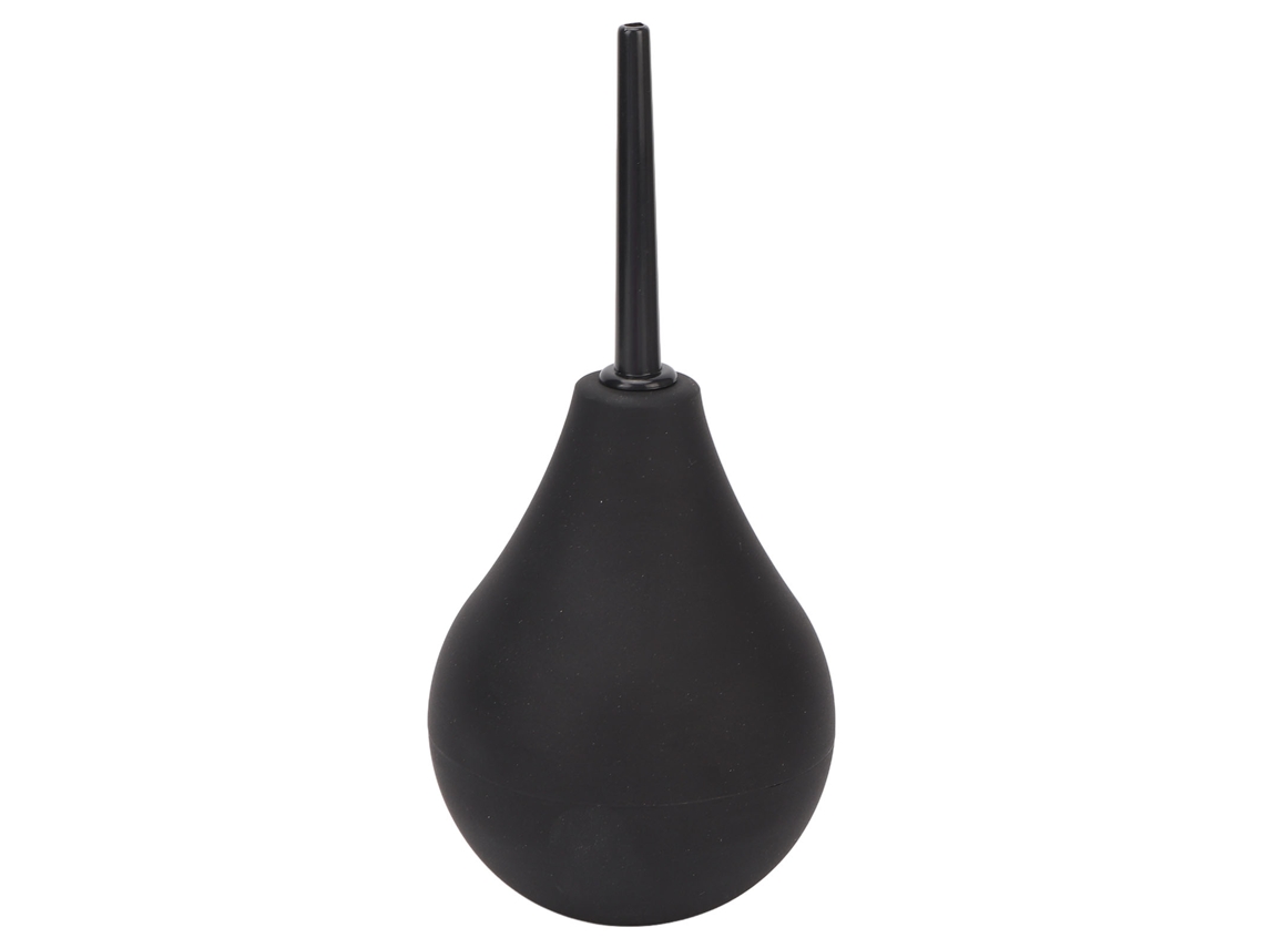 Bomba de enema de silicona negra de 224 ml para limpieza posparto en mujeres