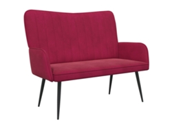 Maison Exclusive - Sofá De 2 Plazas Rojo Vino 115 X 61 X 87 Cm