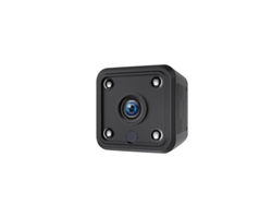 Mini cámara de seguridad inalámbrica para el hogar, con audio y video en vivo, pequeña cámara CCTV para interiores y exteriores, monitor para bebés Yizhood
