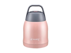 1 Pieza 600ml Recipiente Portátil Para Alimentos Caja Bento De Acero Inoxidable Tarro Térmico Para Alimentos Webake