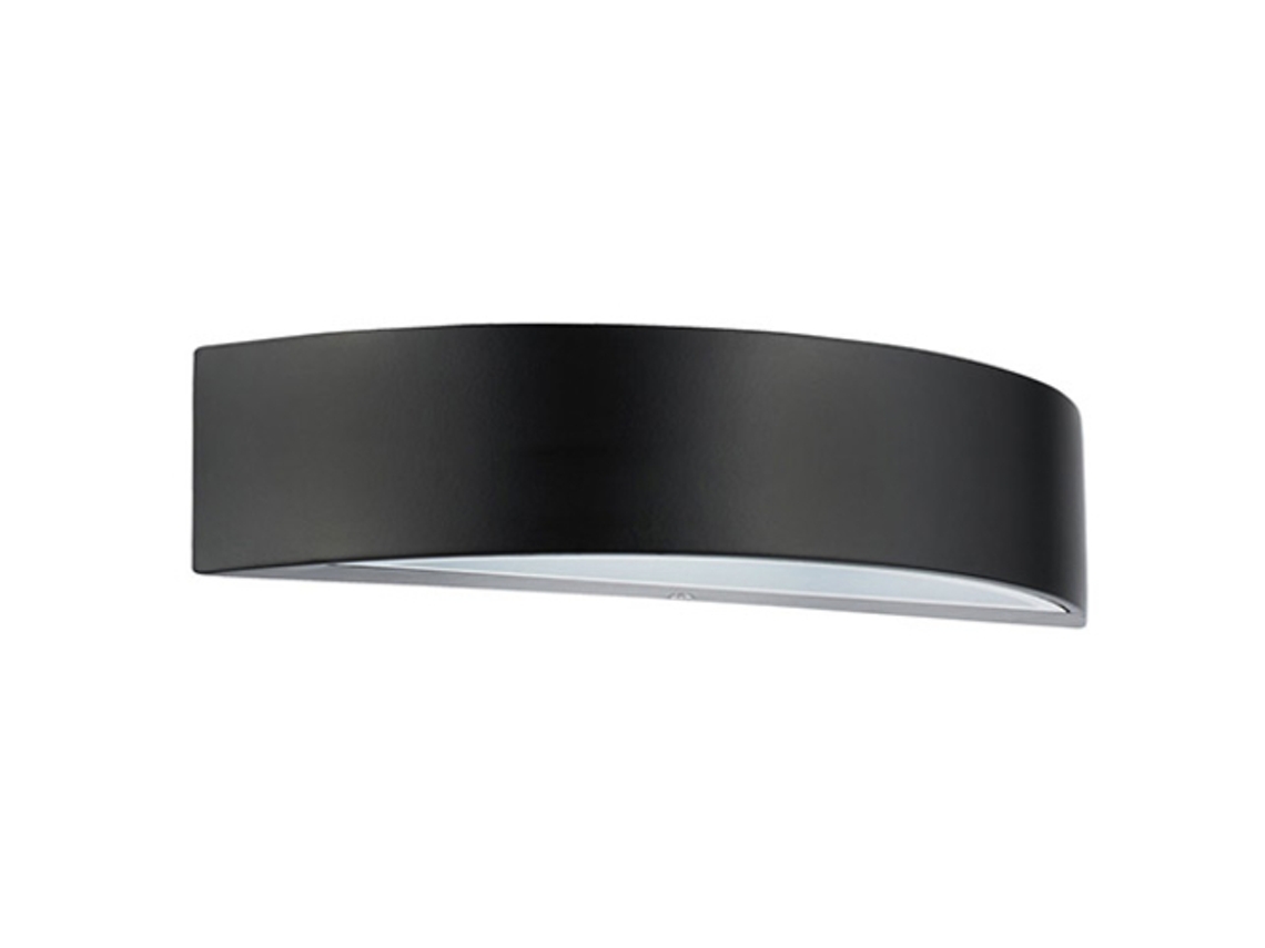 Lámpara de pared LED 5.5W Media luna negra 4100K HOROZ ELECTRIC