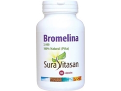 Complemento Alimentar SURA VITASAN Bromelina Natural 500 Mg 90 Cápsulas