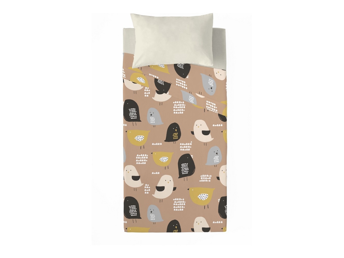 Sábanas POPCORN Baby Chick (Algodón - Cama 80/90)