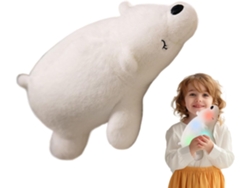 Oso Polar De Peluche, Oso Polar De Peluche, Oso Polar De Peluche Con Led Colorido, Almohada Decorati