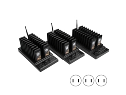 Sistema de búsqueda inalámbrica para restaurantes (capacidad para 3 hosts y 60 buscapersonas)