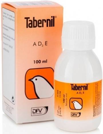 Divasa B15135 Tabernil a.d3.e. 100 ml complejo para aves ad3e complemento 100ml