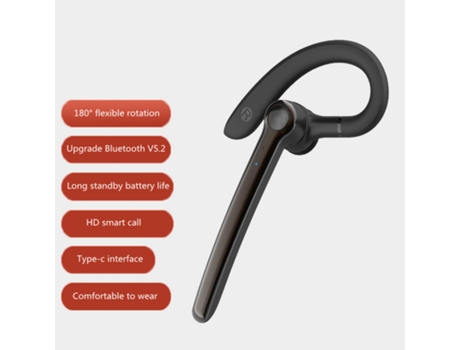 Auriculares ARMORED Inalámbrico con micrófono negro Conveniente