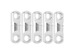 2026rebe-5pcs/set Rotula Giratoria De Acero Inoxidable 360° Para Pesca, Conector De Anzuelo, Accesorios De Pesca