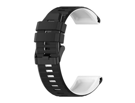 Correa Smartwatch Para Garmin Forerunner 945 22Mm Negro-Blanco VENISYMLIS