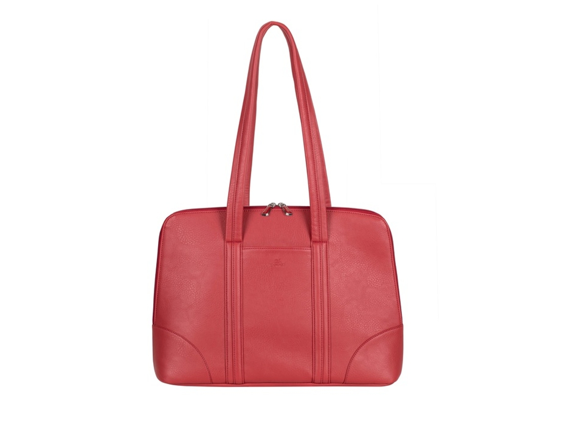 RIVACASE Bolso para Portátil/MacBook Pro 14-16'' Lady ORLY Rojo